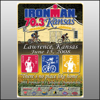 Ironman 70.3 Kansas Magazine Ad