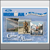 Ironman Coeur d'Alene Plaque