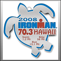 Ironman 70.3 Hawaii Finisher Medal