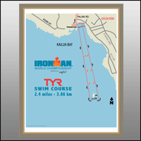 Kona Swim Map