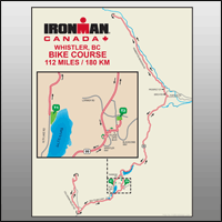 Ironman Whistler Bike Map